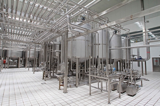 5000 Lpd Pabrik Pengolahan Susu Susu Pasteurisasi