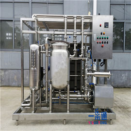 Stainless Steel UHT Sterilisasi Mesin / High Sterlization Juice Pasteurizer Machine