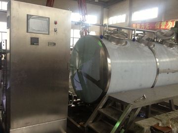 Sistem Penyiraman Otomatis Air Asam Alkali Asam Untuk Minuman Pabrik Susu