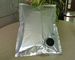 Komposit Plastik Aluminium Foil Food Aseptic Bags / 20 Liter Bag In Box