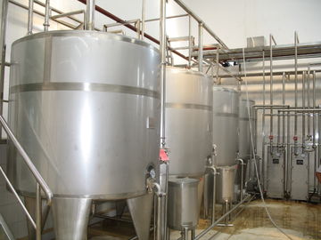 Minuman Line CIP Cuci Sistem Pembersihan Di Pabrik Untuk Minum, Spirit Line