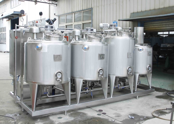 Hot Sale Flavored Milk Processing Line Chocolate/Strawberry/ Milk Production Plant Mesin Untuk Industri Susu SUS304/316