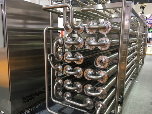 Mesin Sterilisasi Tubular UHT Yogurt Bahan Pasteurizer SUS304