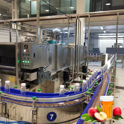 Proyek Kunci Kunci Baru 500-20000kg/H Mesin Jus Apple/Pear Pabrik Produksi Apple Lengkap Jalur Pengolahan Jus Apple Pulp