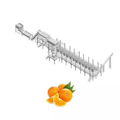 Semua Otomatis Disesuaikan Mesin Jus Jeruk Mesin Pengolahan Jus Baru Mesin Pengolahan Buah Lengkap Tangerine Pulp