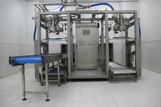 Pengisi kantong aseptik telur cair efisiensi tinggi dengan pasokan listrik 220V / 50Hz / 3Phase