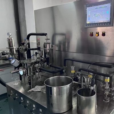 Tipe laboratorium sterilisator tabung dan DSI pakaian khusus untuk jus susu cair