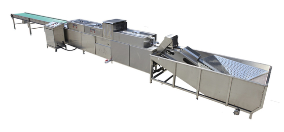 Industrial High Liquid Process Line Otomatis Seluruhnya Biji telur Putih Break Separator Mesin pemutus terpisah