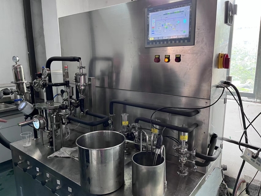 VTIS Aseptic Sterilizer / Flash UHT Perawatan Sterilisasi Untuk Krim Kelapa / Laboratorium Uht Mesin Pengolahan Susu