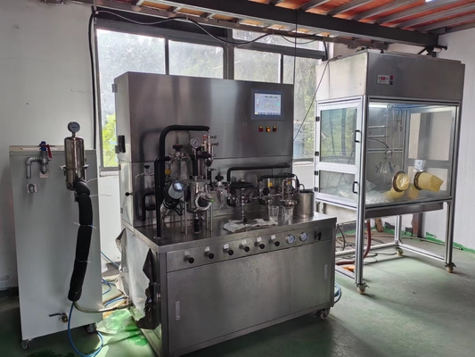 Mesin Laboratorium Berskala Kecil Pasteurizer UHT DSI Mesin Sterilisasi Untuk Jus Buah Susu