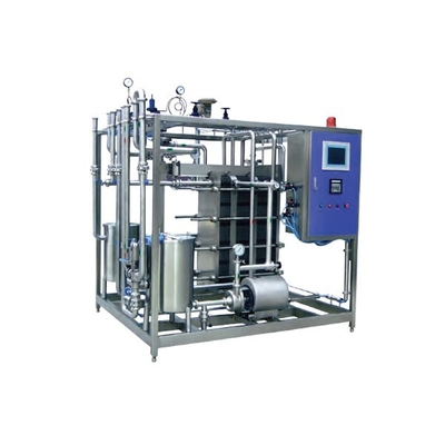 8T / H SUS304 135-150 Derajat Mesin Pasteurizer UHT Untuk Susu