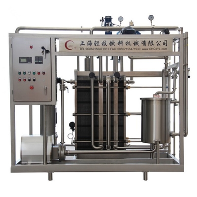 8T / H SUS304 135-150 Derajat Mesin Pasteurizer UHT Untuk Susu