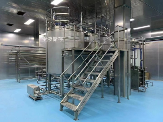 500-30000L/H Customized Egg Processing Line Complete Egg Production Plant Mesin Cairan Telur Dengan PLC