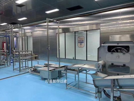 500-30000L/H Customized Egg Processing Line Complete Egg Production Plant Mesin Cairan Telur Dengan PLC