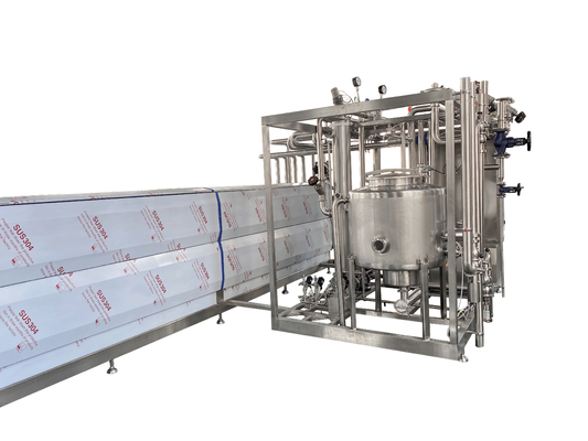 Tubular Liquid Egg Pasteurizer / Flash Egg Liquid Plate Pasteurisasi Machine