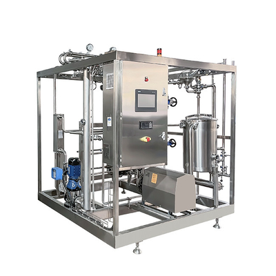 Sterilisasi Pasteurisasi Profesional Untuk Susu / Yogurt / Telur Liquid Processing Line 500-20000l/H Pasteurizer Disesuaikan SUS 304/316