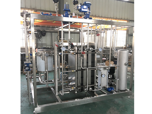 Pasteurizer Berkinerja Tinggi Untuk Industri Minuman Susu Mesin Pasteurisasi Teknologi Canggih SUS304/316