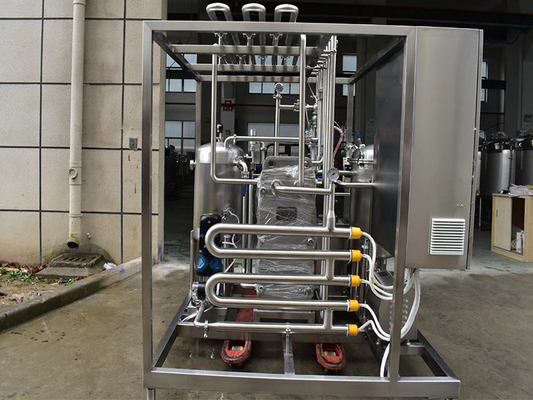 Pasteurizer Berkinerja Tinggi Untuk Industri Minuman Susu Mesin Pasteurisasi Teknologi Canggih SUS304/316