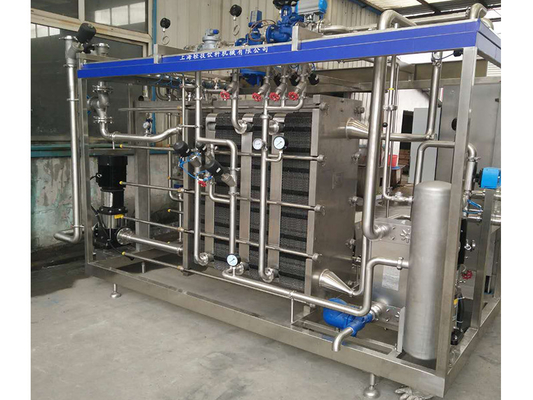 0.5-20t/H Pasteurizer Disesuaikan Untuk Ginger/Cucumber/Kale Processing Line Mesin Pasteurisasi Dengan PLC SUS304/316