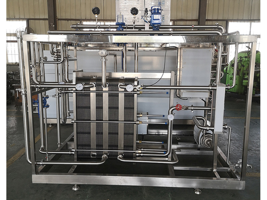 0.5-20t/H Pasteurizer Disesuaikan Untuk Ginger/Cucumber/Kale Processing Line Mesin Pasteurisasi Dengan PLC SUS304/316