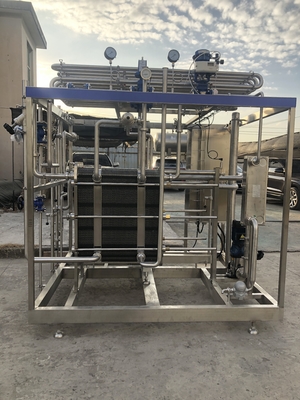 Pasteurizer Kapasitas Tinggi 0.5-20L/H Untuk Susu/Buah Jus/Sauce Processing Line Mesin Pasteurisasi Penuh Otomatis atau Semi-Otomatis Dengan PLC