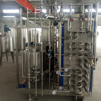 Custom Sterilisasi Sangat Efisien Uht Sterilisator Untuk Chili Saus Chili Processing Line Full Automatic Dengan Plc