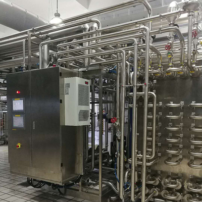 Custom Sterilisasi Sangat Efisien Uht Sterilisator Untuk Chili Saus Chili Processing Line Full Automatic Dengan Plc