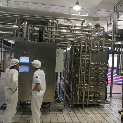 Mesin sterilisasi UHT autoclave dengan operasi otomatis dan efek sterilisasi tinggi untuk sterilisasi