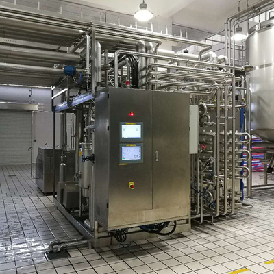 Harga rendah kustomisasi Uht Sterilizer Untuk Tomat Saus Pabrik Pengolahan Tubular Mesin Sterilisasi Pertukaran Panas