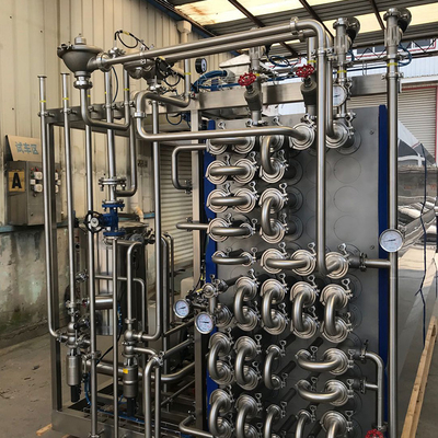 Sterilisator 500-20000l/H UHT untuk berbagai jenis produk cair SUS304/316