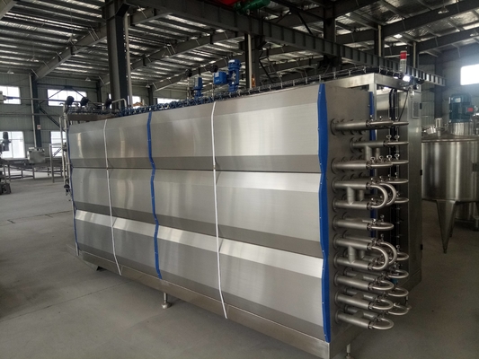 Teknologi Canggih Mesin Sterilisasi UHT 0.5-20T/H Disesuaikan Untuk Jalur Pengolahan Jus Jeruk/Apel/Mango Sterilisator UHT Baru Dengan PLC