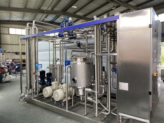 Mesin sterilisasi UHT autoclave dengan operasi otomatis dan efek sterilisasi tinggi untuk sterilisasi