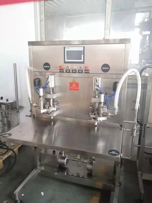 Mesin Pengisian BIB Non-Aseptik SUS304/316 Untuk 1-25L Bag In Box Oil/Juice/Sauce Filler Dengan PLC