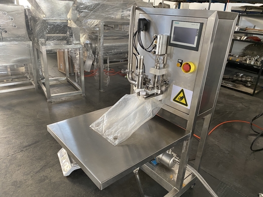 Peralatan Pengisi Bib Air Jus Susu Stainless Steel Otomatis SUS304