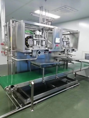 Mesin Pengisi BIB Aseptik Otomatis Berkualitas Tinggi yang Disesuaikan untuk 2L / 5L / 20L Tas Dalam Kotak Pengisi Jus Buah / Susu / Saus