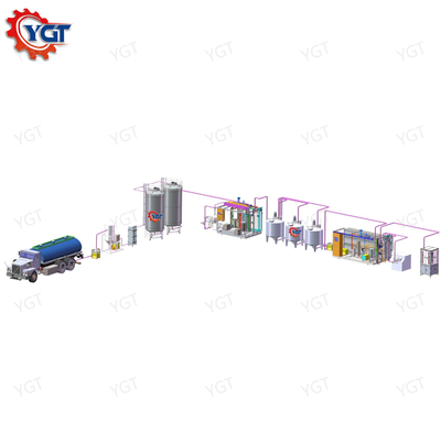 Solusi proyek turnkey yang disesuaikan dengan kualitas tinggi Pabrik Produksi Susu UHT Lengkap Kapasitas 2-20T/H SUS304/316