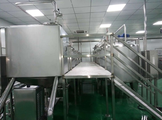 Lini Produksi Susu UHT Berkualitas Tinggi Solusi Khusus Untuk Pabrik Pengolahan Susu Uht 500-20000L/H