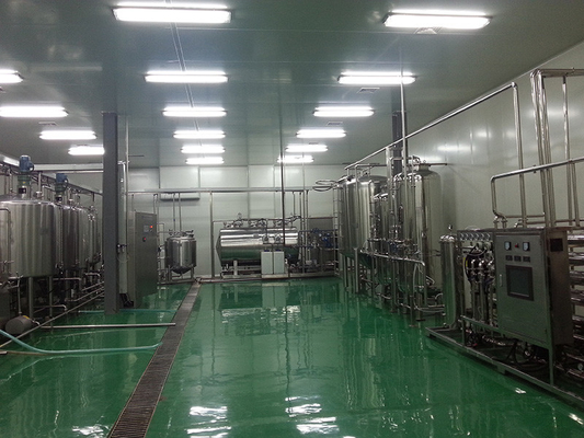 Lini Produksi Susu UHT Berkualitas Tinggi Solusi Khusus Untuk Pabrik Pengolahan Susu Uht 500-20000L/H