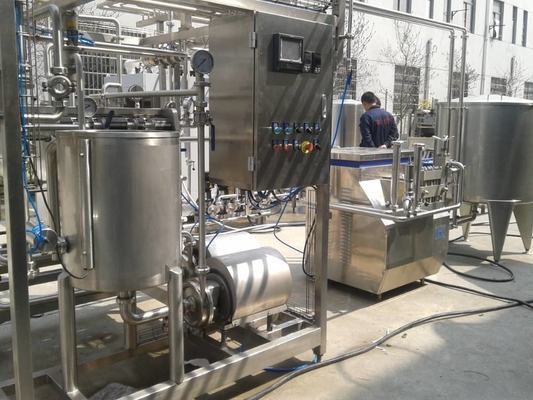 Optimasi Pasteurisasi Milk Line Produksi Dengan Solusi Proyek Turnkey Disesuaikan Pasteurisasi Milk Machine 0.5-2T / H