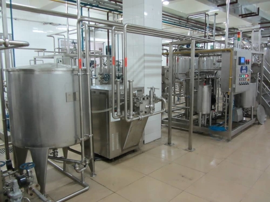 Optimasi Pasteurisasi Milk Line Produksi Dengan Solusi Proyek Turnkey Disesuaikan Pasteurisasi Milk Machine 0.5-2T / H