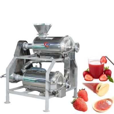 Rantai Pengolahan Strawberry yang Disesuaikan Pabrik Produksi Blueberry/Strawberry/Raspberry Strawberry Juice/Pulp/Jam Machine Sus304/316
