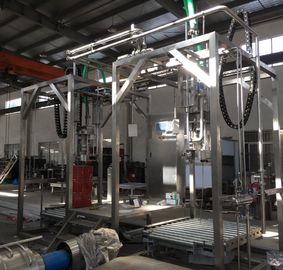 Disesuaikan Mudah Untuk Mengoperasikan BID Aseptic Filler 10L / 50L / 220L Mesin Pengisian Jus / Susu / Air Aseptik Otomatis