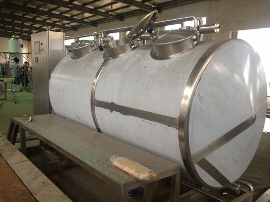 CIP 3000 Sistem cuci CIP ISO 9001 Sertifikasi Jalur Pengolahan Makanan dan Minuman Pembersihan Otomatis untuk Produksi Industri