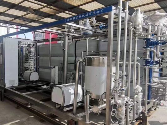 Mesin Sterilisasi Tubular UHT Yogurt Bahan Pasteurizer SUS304