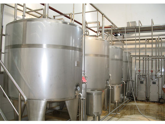 CIP 3000 Sistem cuci CIP ISO 9001 Sertifikasi Jalur Pengolahan Makanan dan Minuman Pembersihan Otomatis untuk Produksi Industri