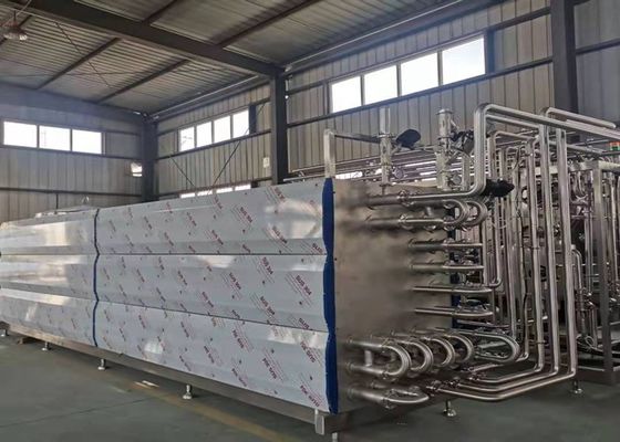 Tubular SUS304 Sterilizer Suhu Tinggi Untuk Susu